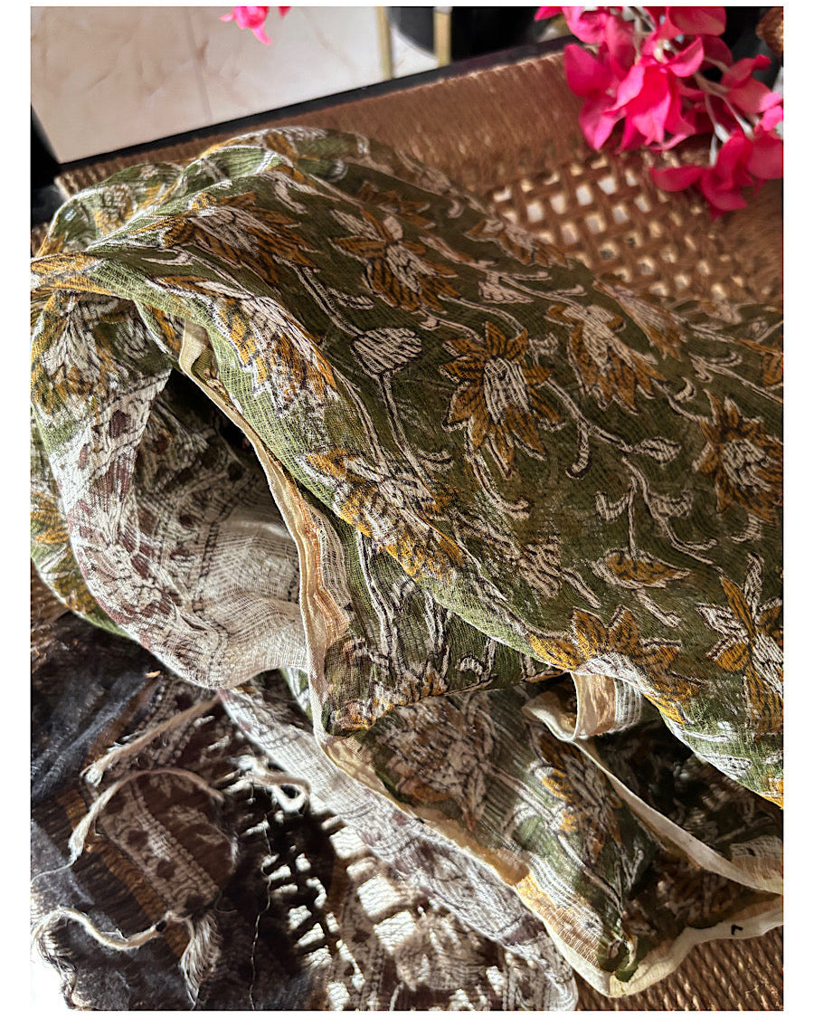 Mehendi Gul Garden Dupatta