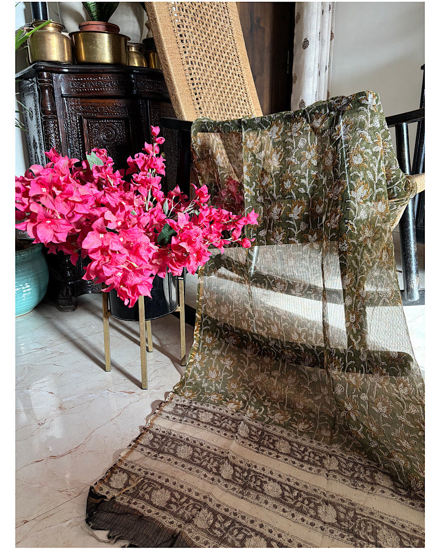 Mehendi Gul Garden Dupatta