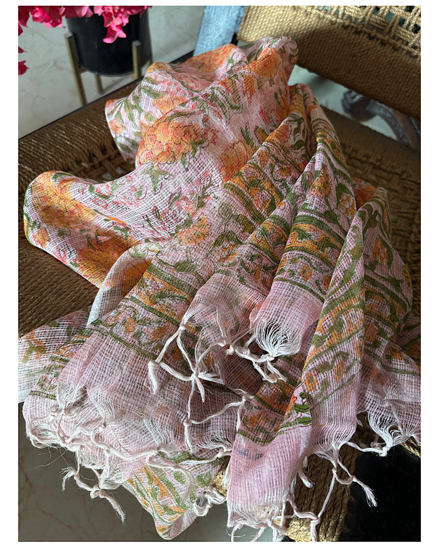 Azmaish Kota Doria Dupatta