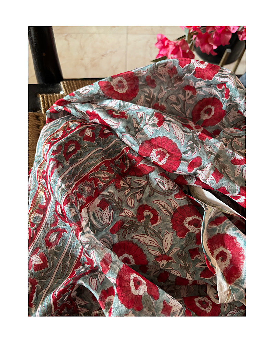 Chanderi Meher Dupatta
