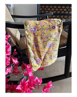 Chanderi Pastel Yellow Dupatta