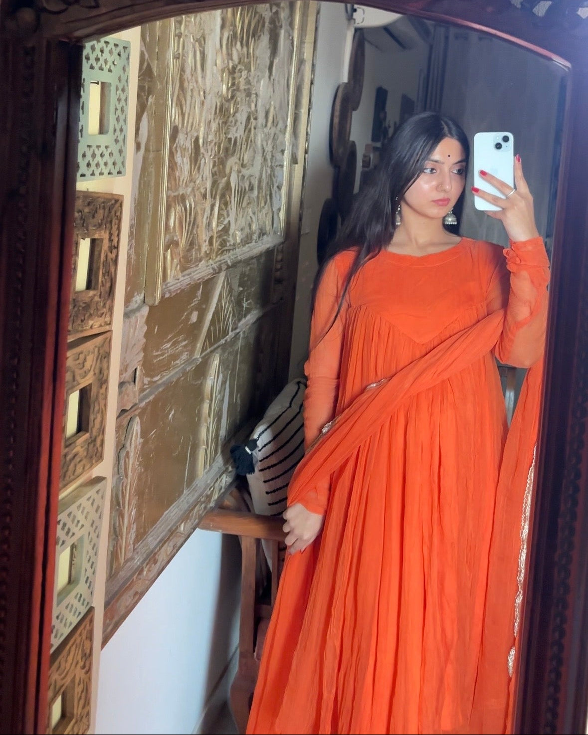 Chiffon Naraya Anarkali