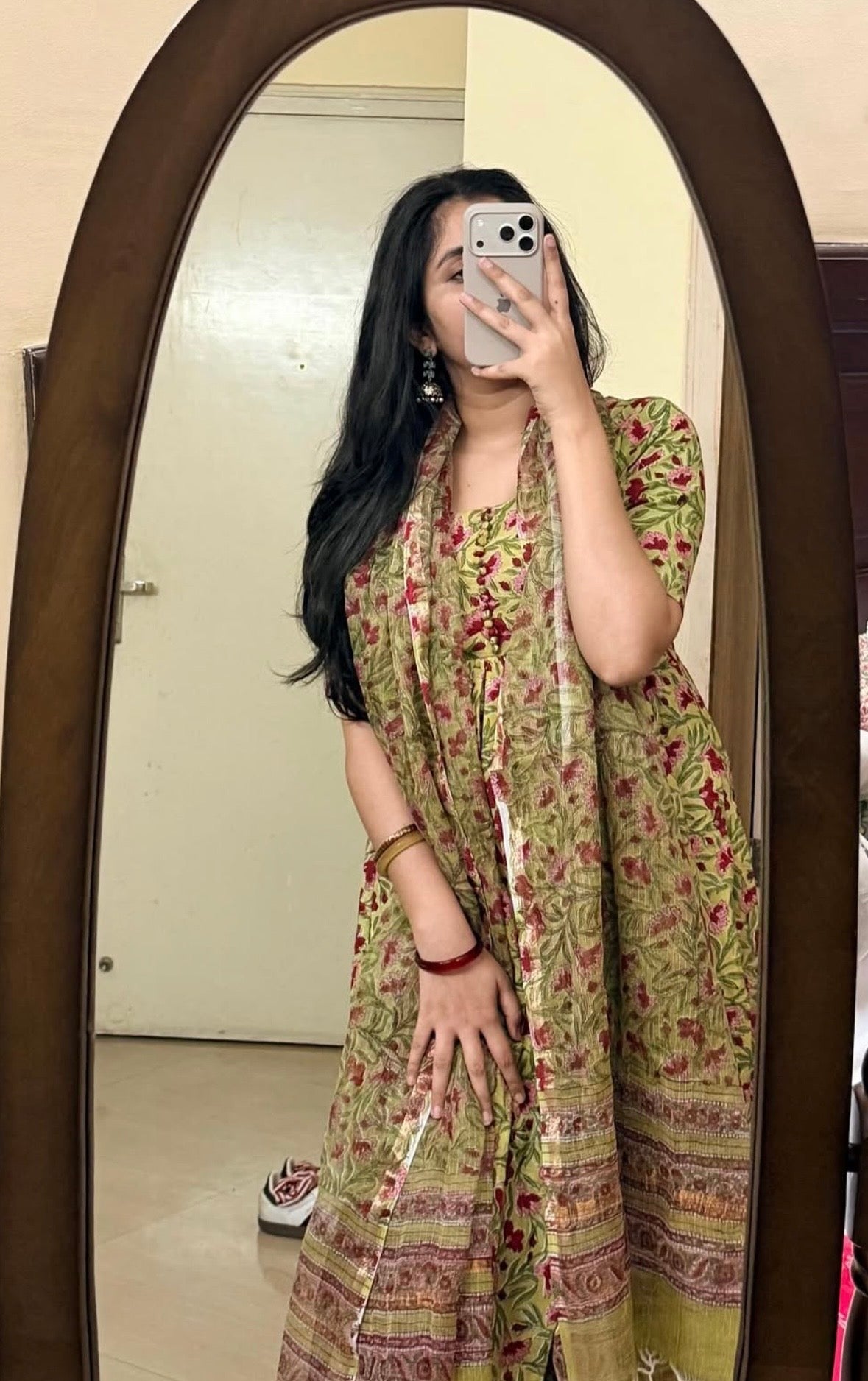 swarna anarkali set
