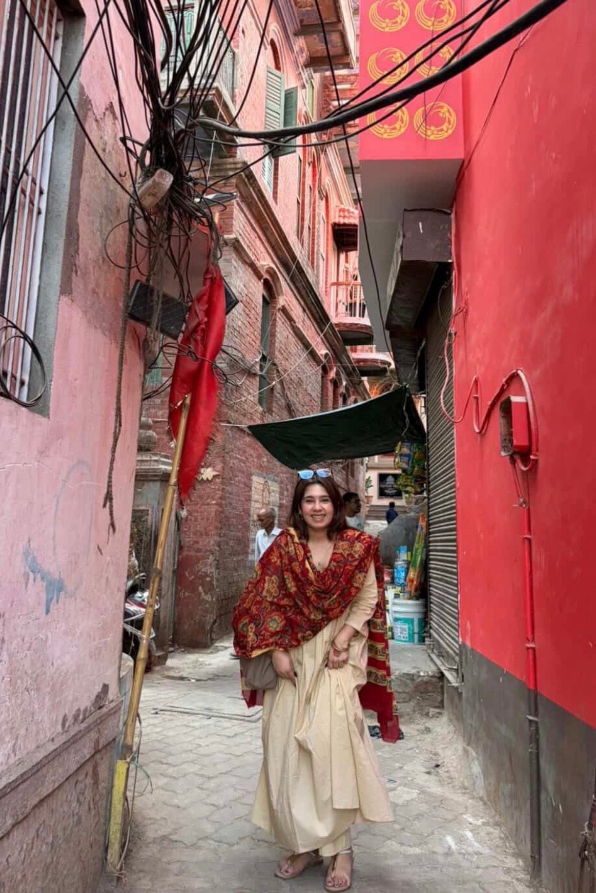 Nazneen cotton anarkali