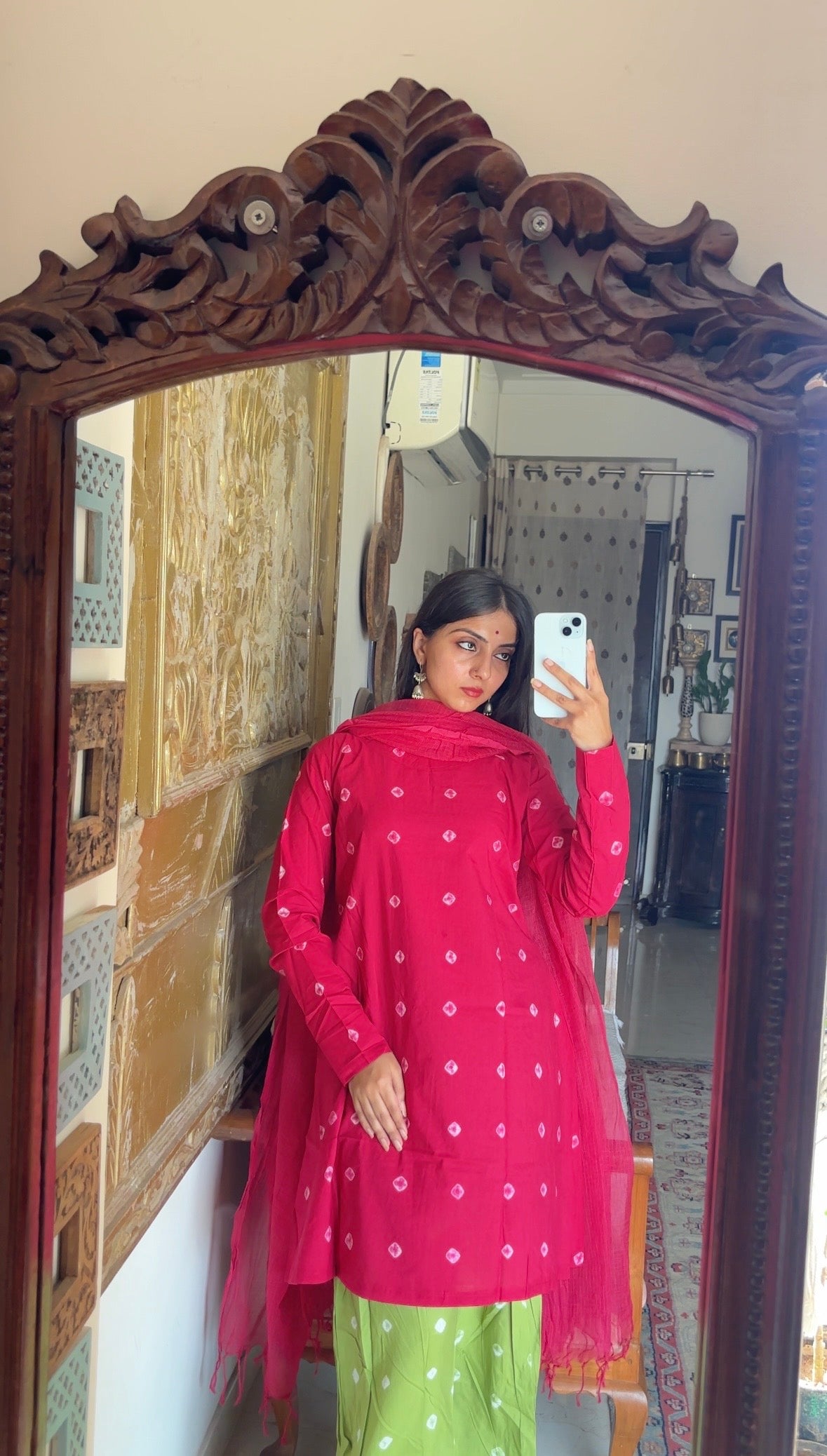raqeeb bandhni farshi raani green