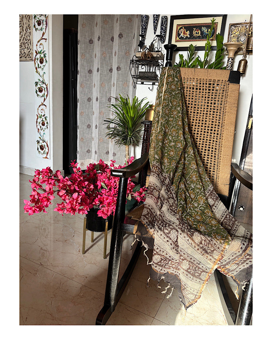 Mehendi Gul Garden Dupatta