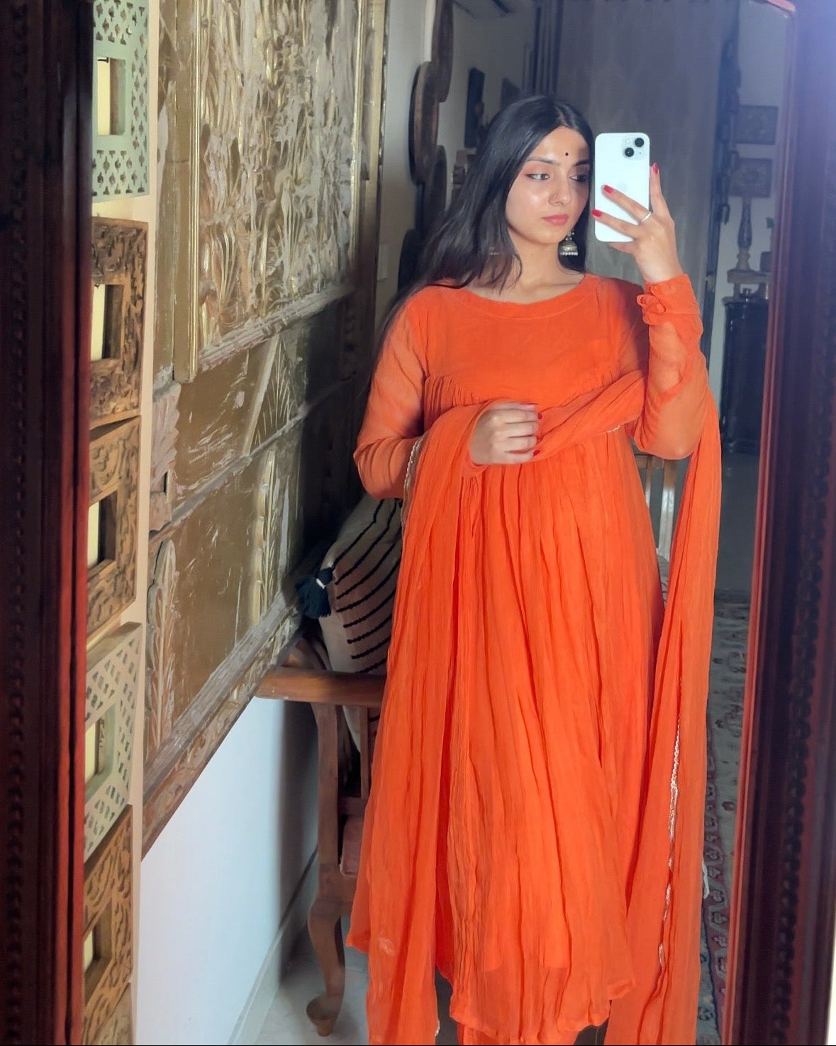 Chiffon Naraya Anarkali