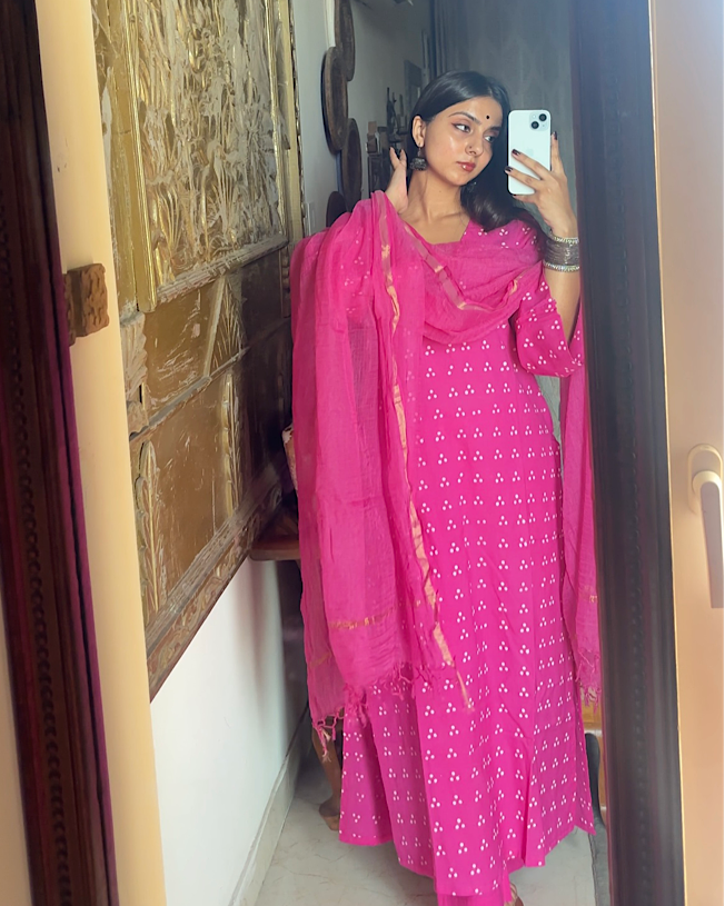 Rangana Mauve Set