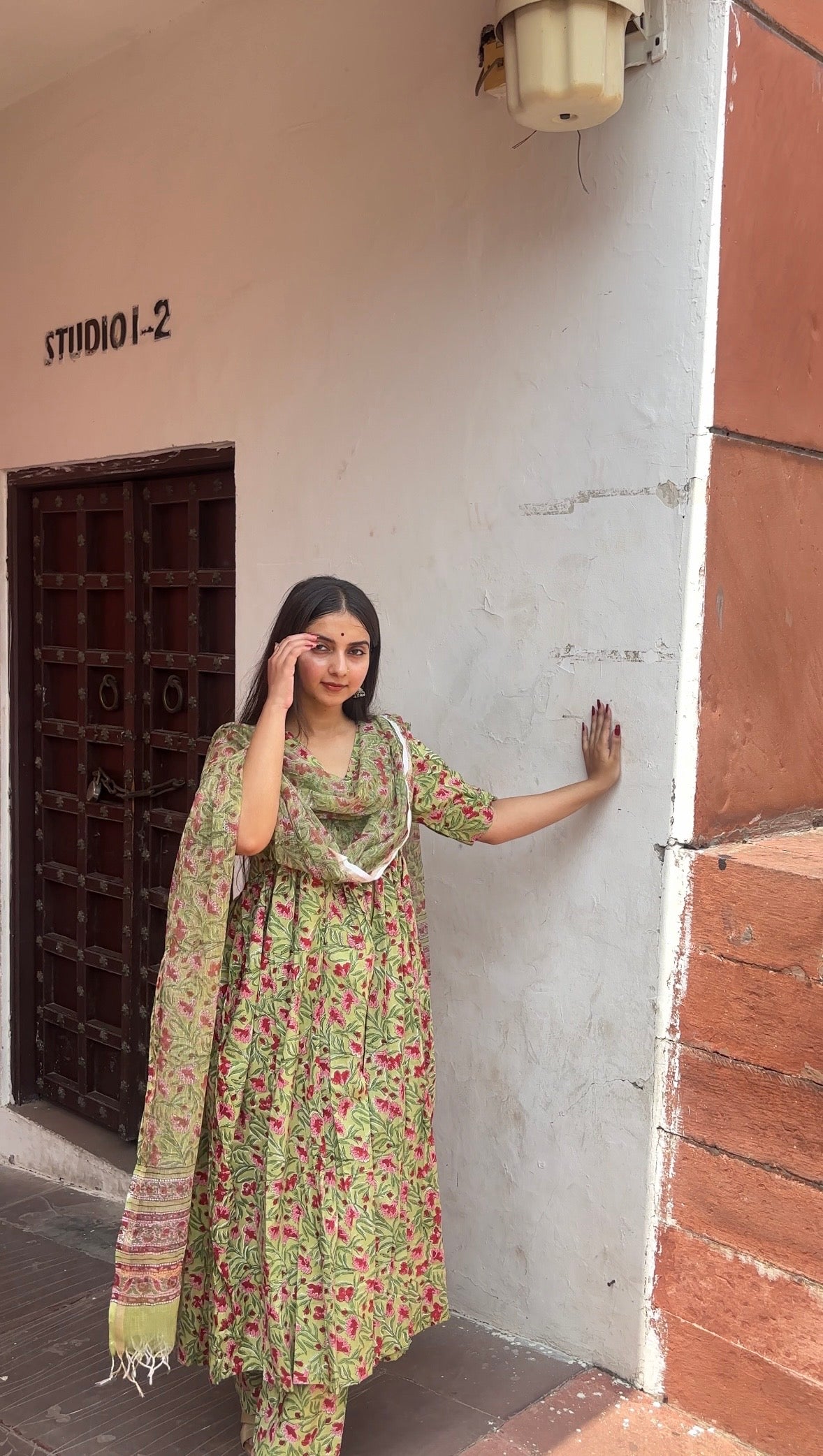 swarna anarkali set