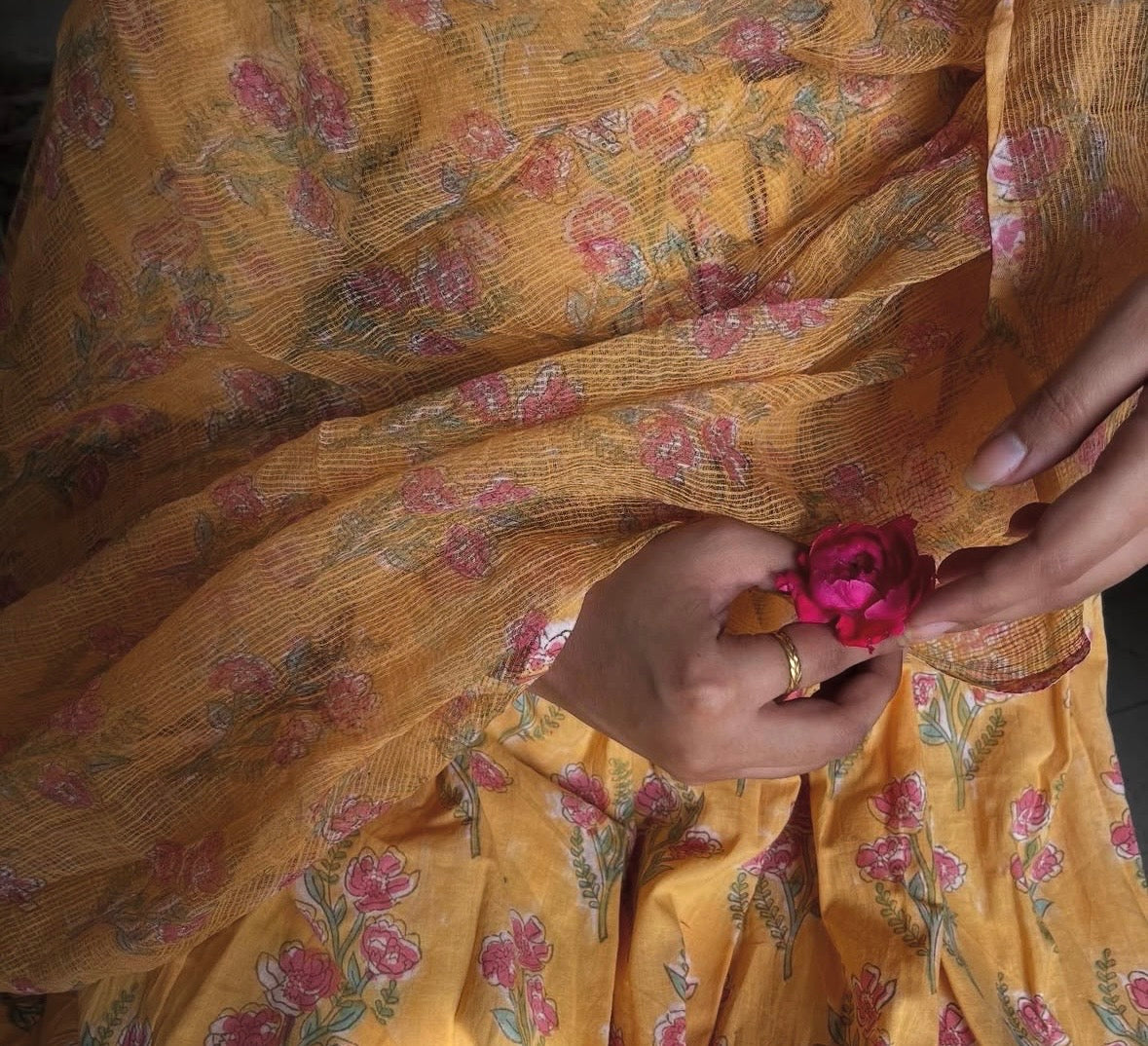 swarna in yellow