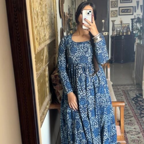Indigo gaurja kameez